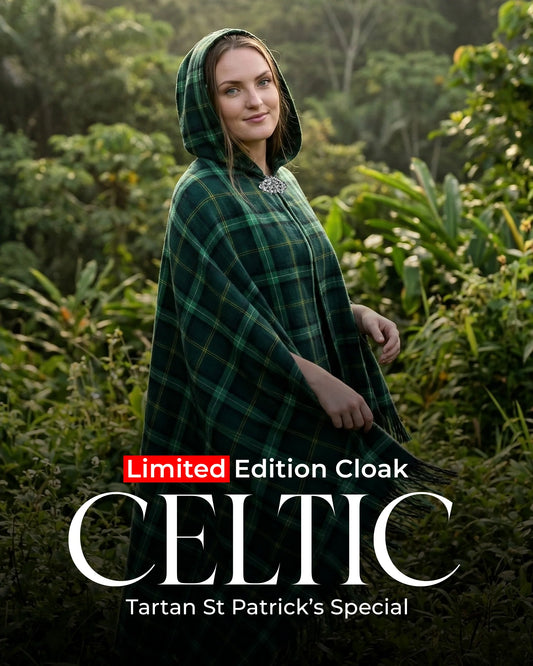 Women Tartan Cloak - Celtic - Limited Edition