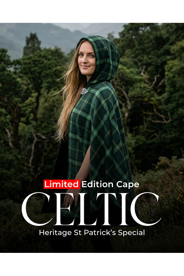 Women Tartan Cape - Celtic - Limited Edition