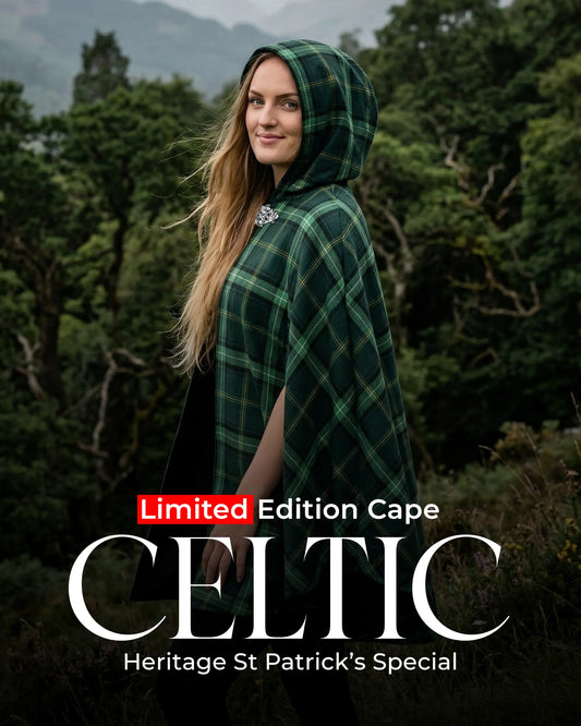 Women Tartan Cape - Celtic - Limited Edition