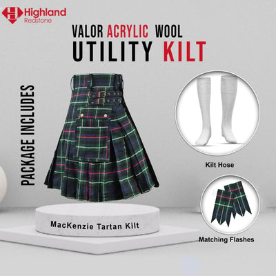Valor Acrylic Kilt Bundle Lite | Mackenzie
