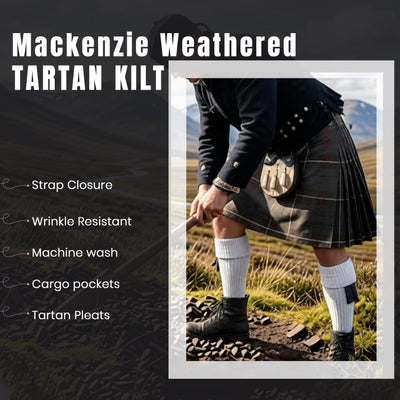 Valor Acrylic Kilt Bundle Lite | Mackenzie Weathered