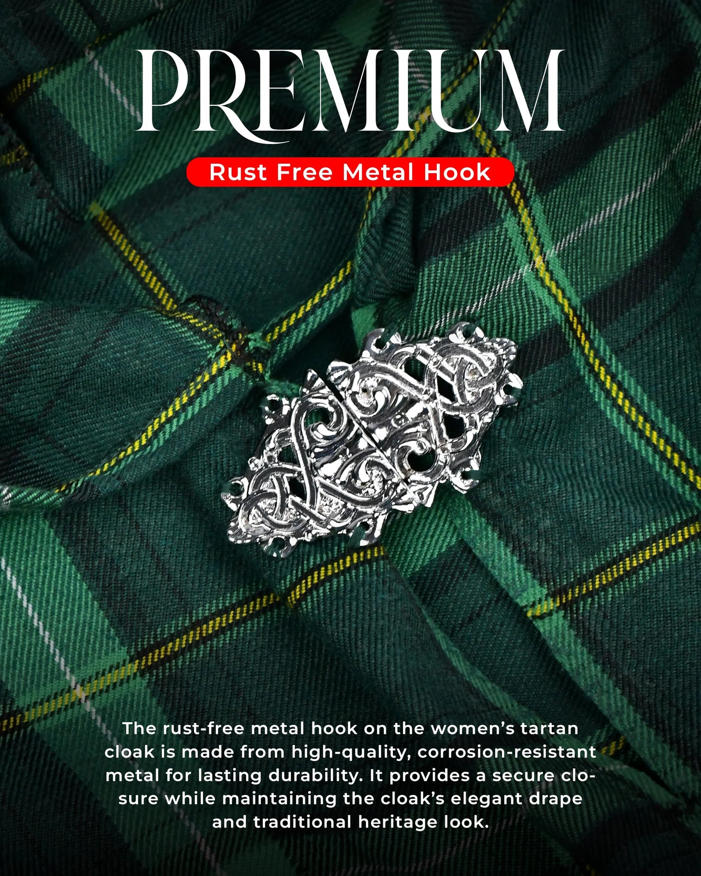 Women Tartan Cloak - Celtic - Limited Edition