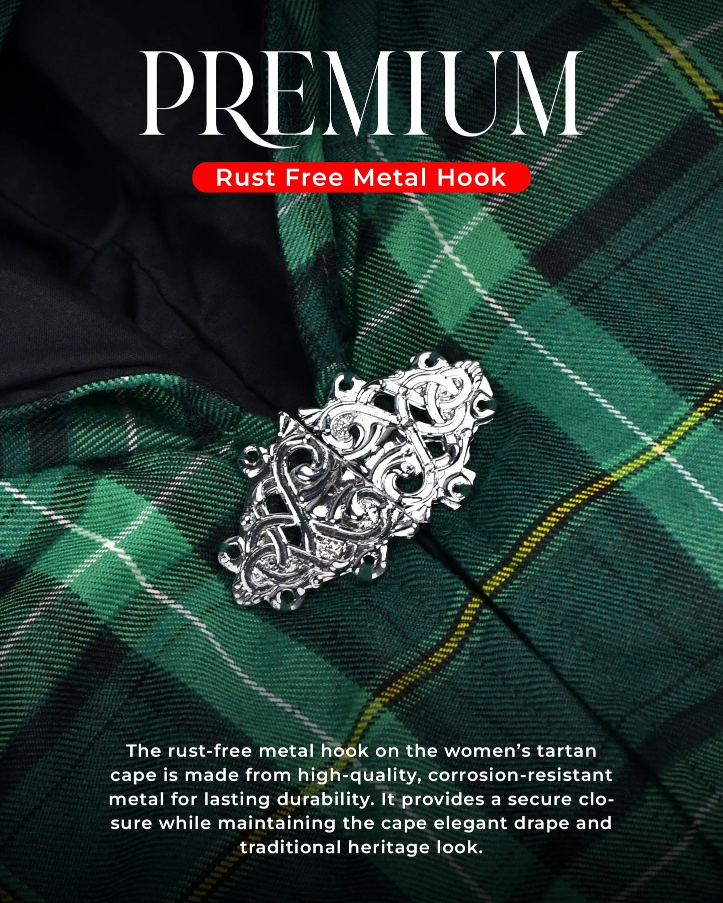 Women Tartan Cape - Celtic - Limited Edition