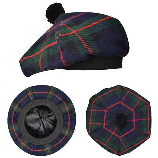 Tam O'Shanter Hat with Pompom | Murray of Athol Tartan