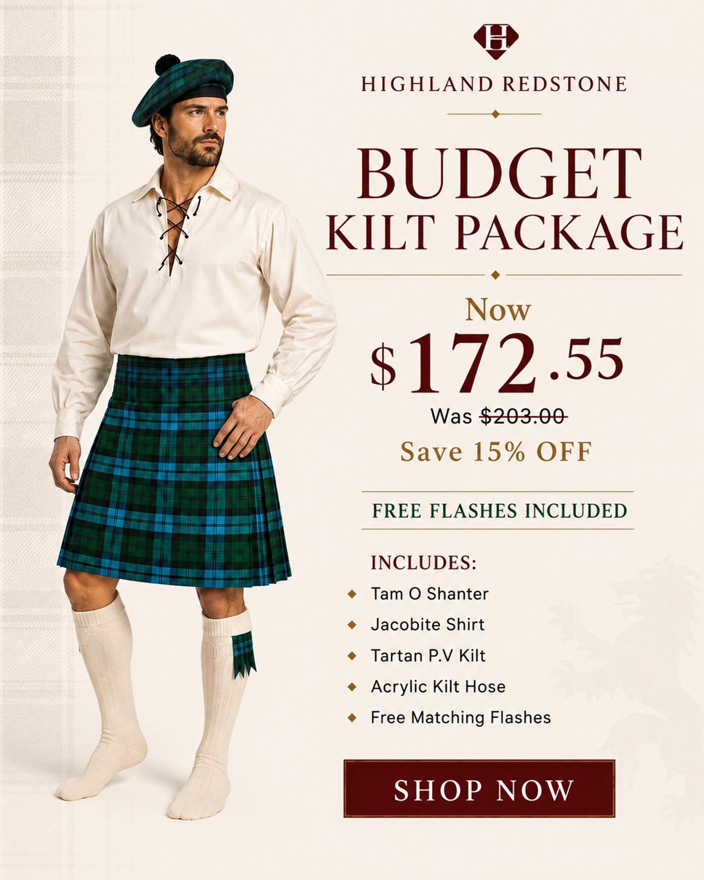 P.V. Kilt Bundle Lite | Ancient Campbell