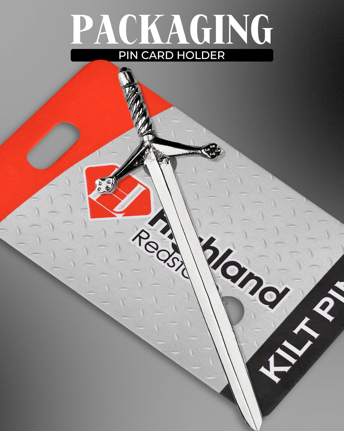 Scottish Kilt Pin for men | Pewter Chrome