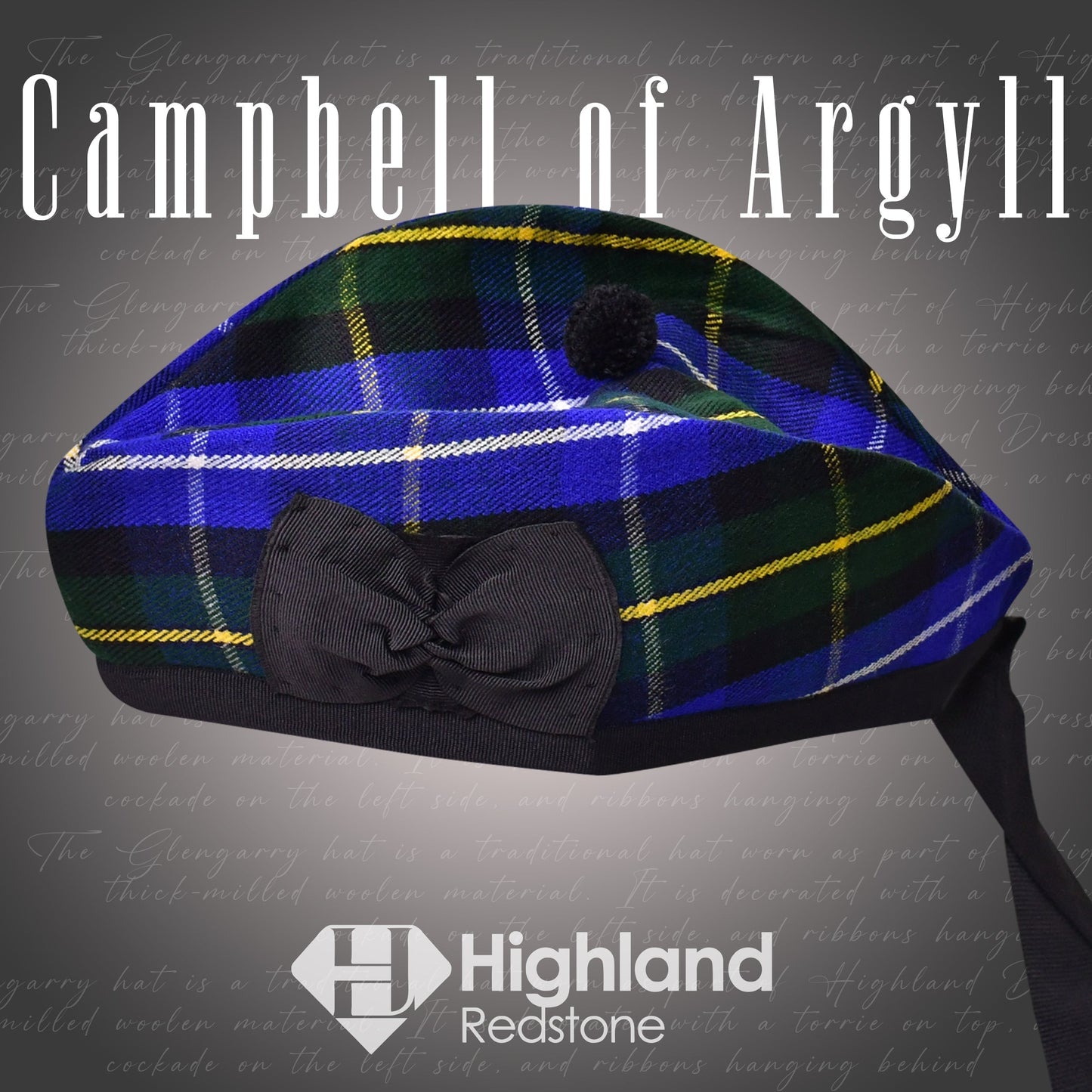 Glengarry Hat | Campbell of Argyll