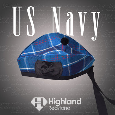 Official US Navy Glengarry Hat with Emblem