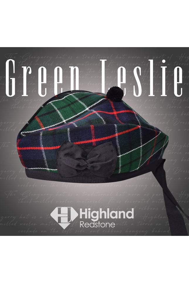 Glengarry Hat | Green Leslie
