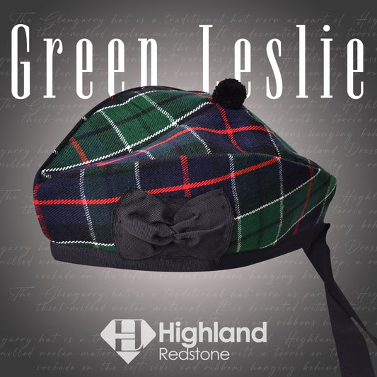 Glengarry Hat | Green Leslie