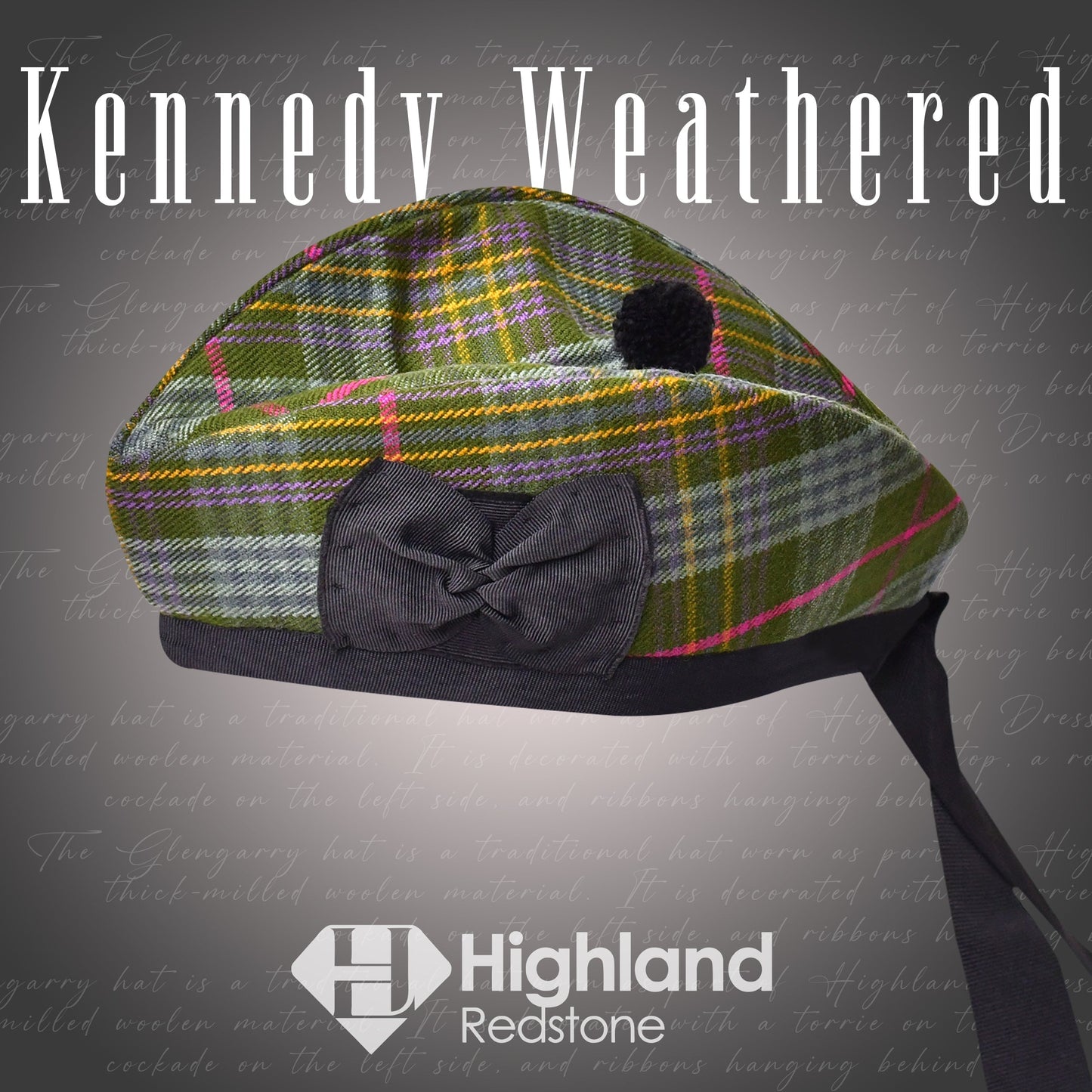 Glengarry Hat | Kennedy Weathered