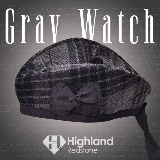 Glengarry Hat | Gray Watch