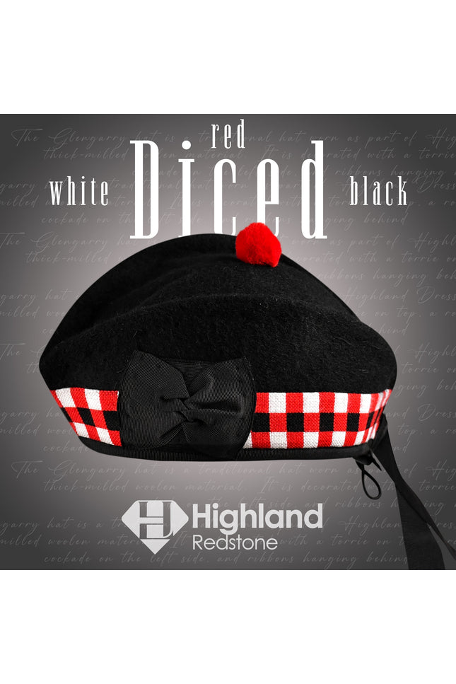 Glengarry Hat | Diced