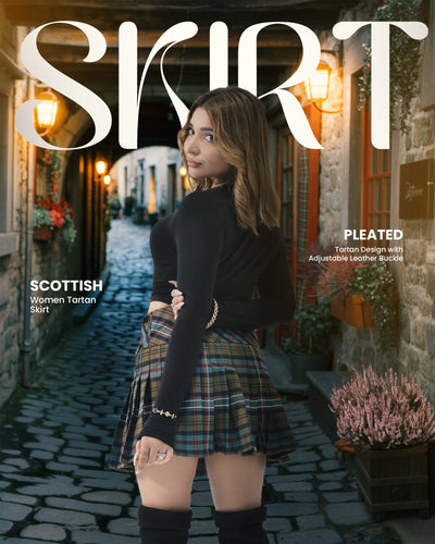 Women's Tartan Billie Skirt | Scottish Heritage Weathered