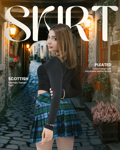 Women's Tartan Billie Skirt | Ancient Campbell