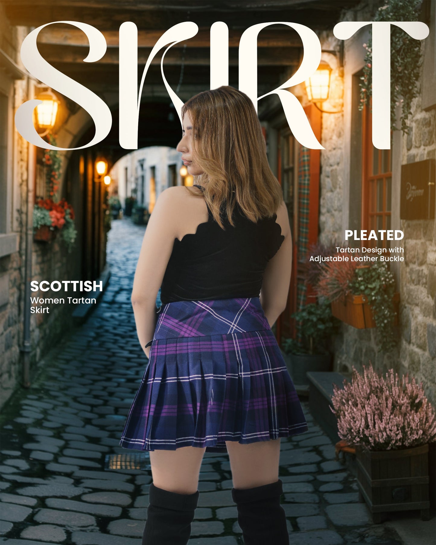 Women's Tartan Billie Skirt| Heritage of Scotland