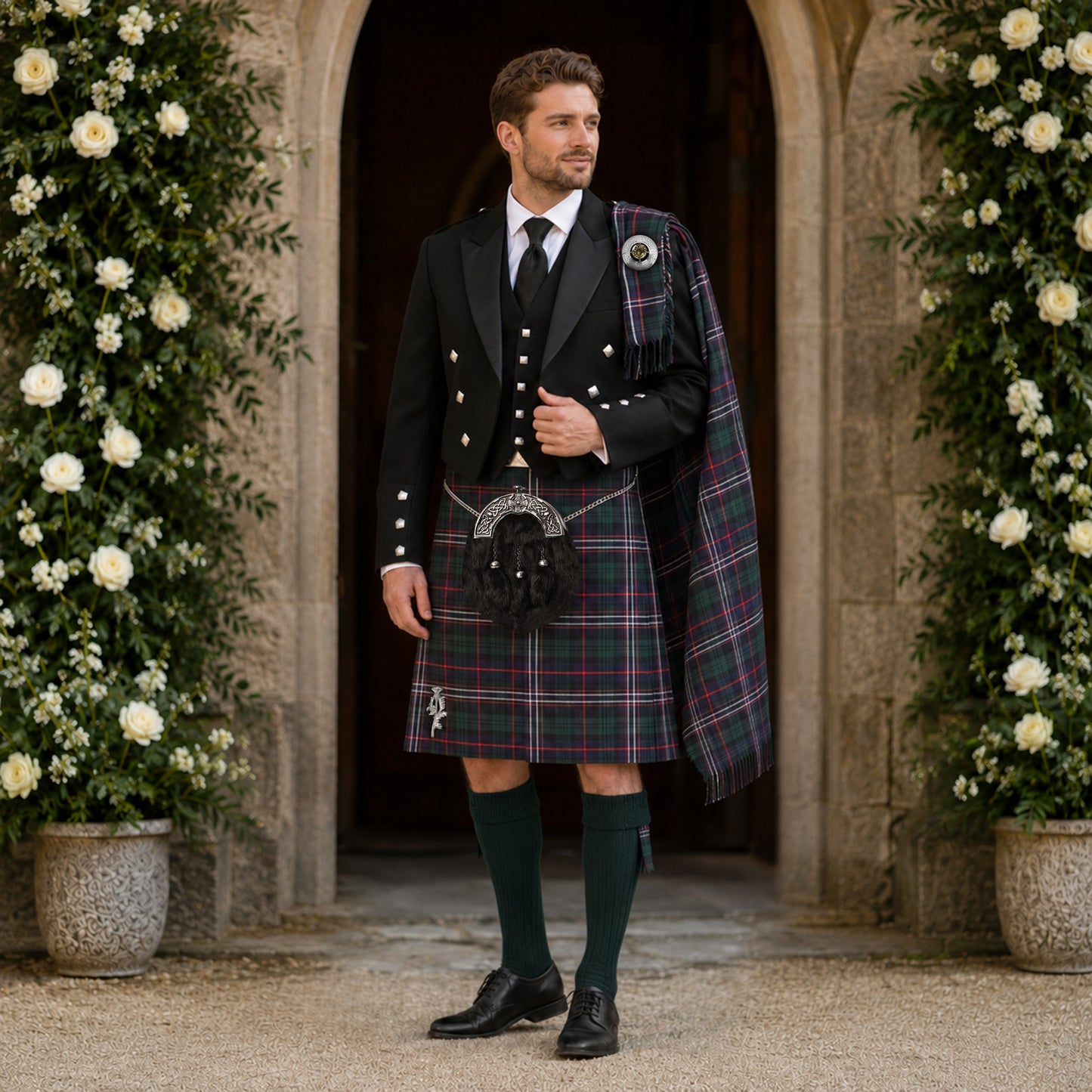 Highland Luxe Groom Set