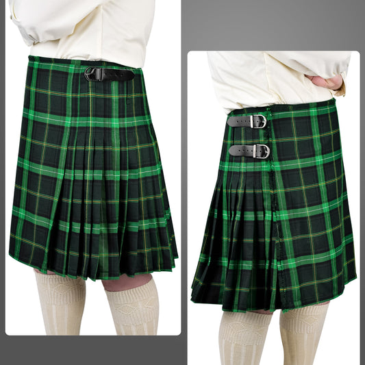 Kilt for Men I Celtic Tartan Kilt Polyviscose 8 Yard Traditional Men Kilt | Big & Tall