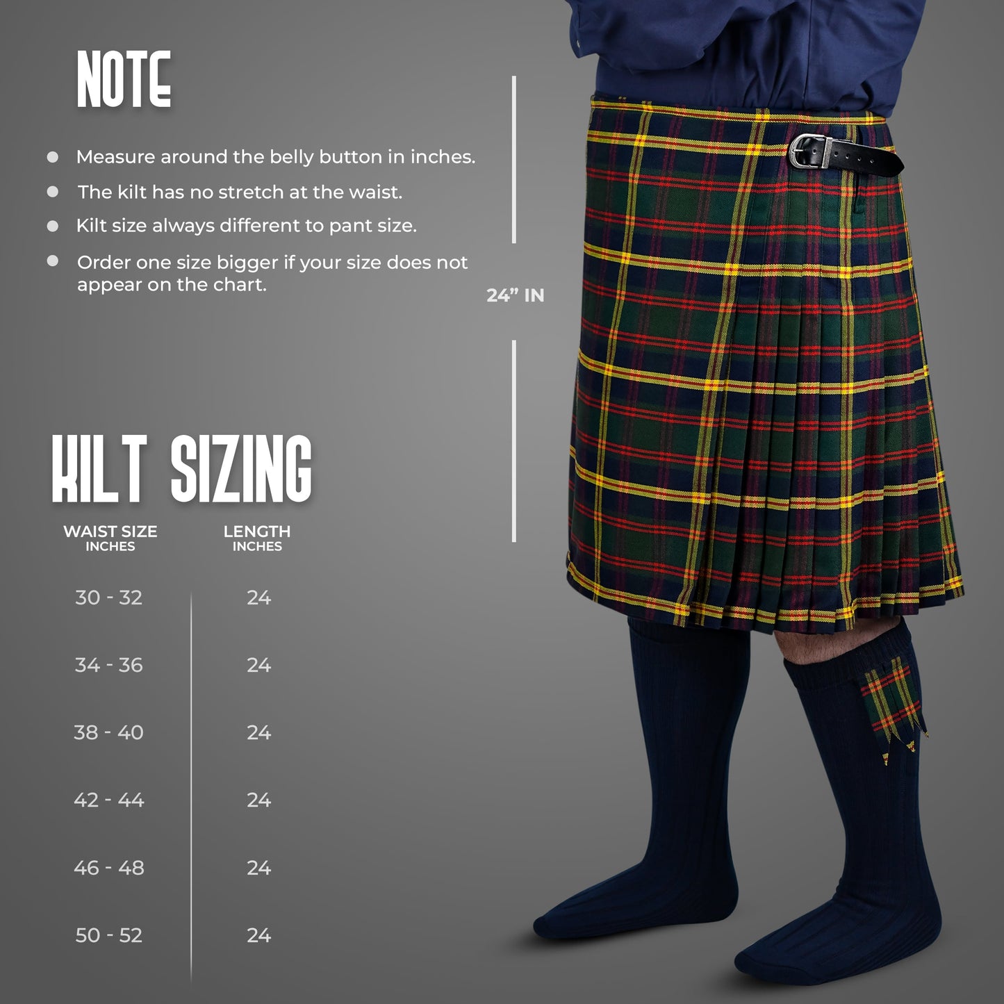 Kilt for Men I US Marine Corps - Leathernecks  Tartan Kilt Polyviscose 8 Yard Traditional Men Kilt