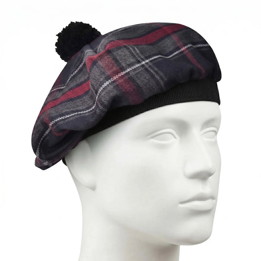 Tam O'Shanter Hat with Pompom | Spirit of Bruce Tartan