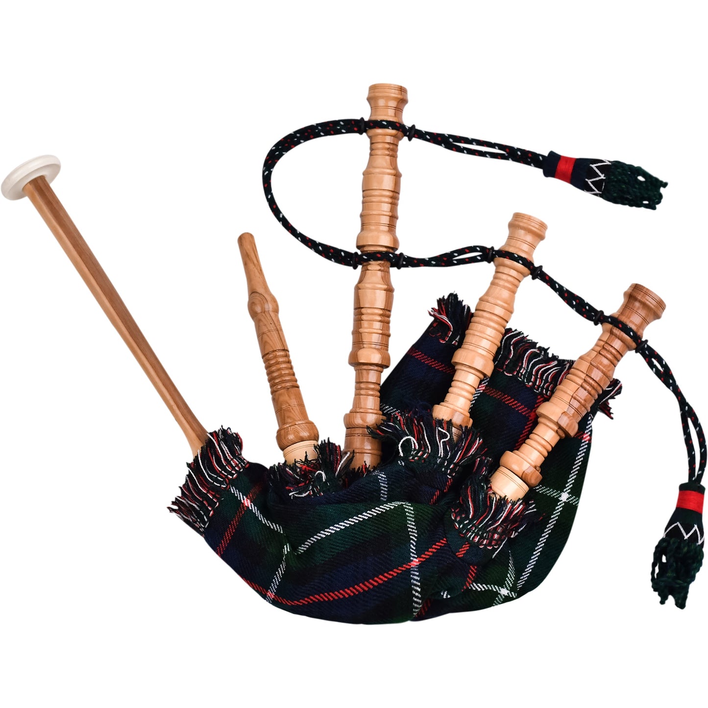 Mini Miniature Bagpipe - Rosewood Bagpipe for Beginners, Playable Gift | Mackenzie