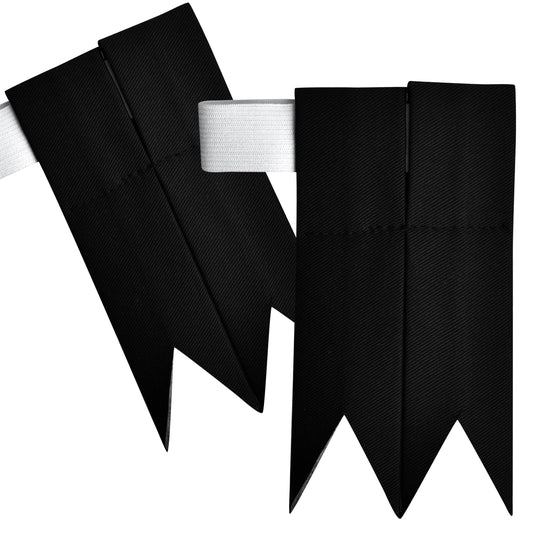 Utility Kilt Flashes | Plain Black