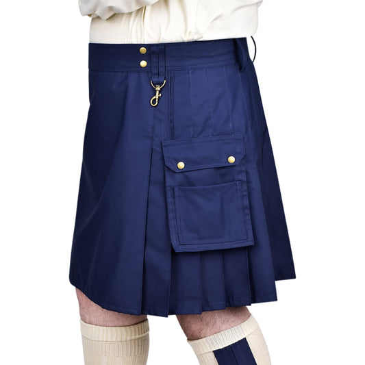 Phantom Modern Utility Kilt - Blue | Big & Tall