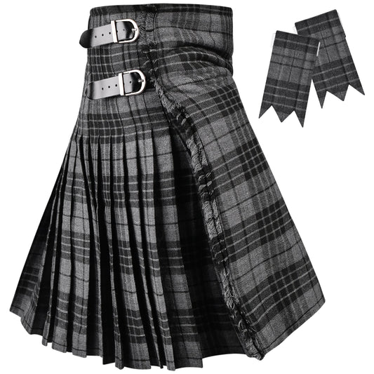 Acrylic Kilt | 16oz Gray Watch Tartan Kilt