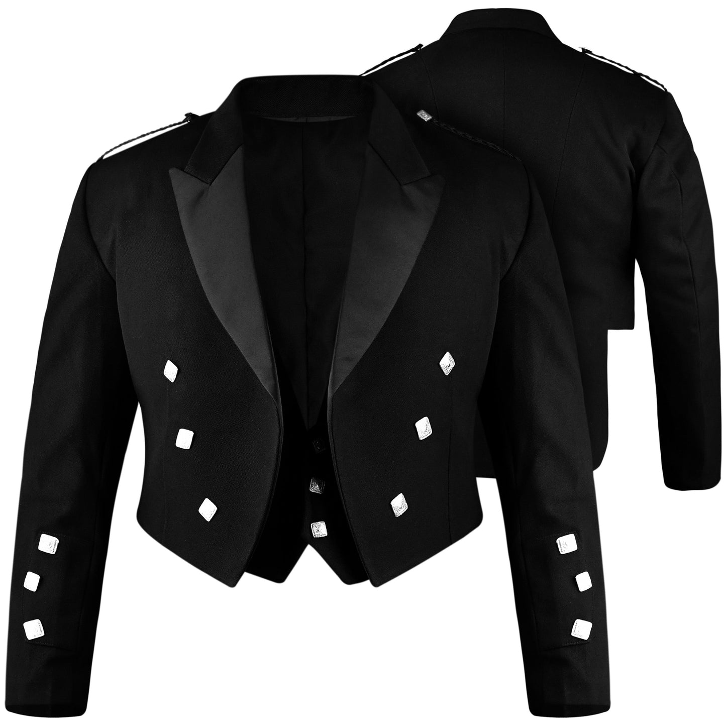 Black Sheriffmuir Jacket & Vest