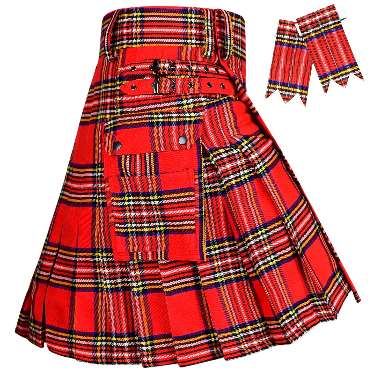 Valor Acrylic Utility Kilt | 16oz Royal Stewart Tartan KIlt
