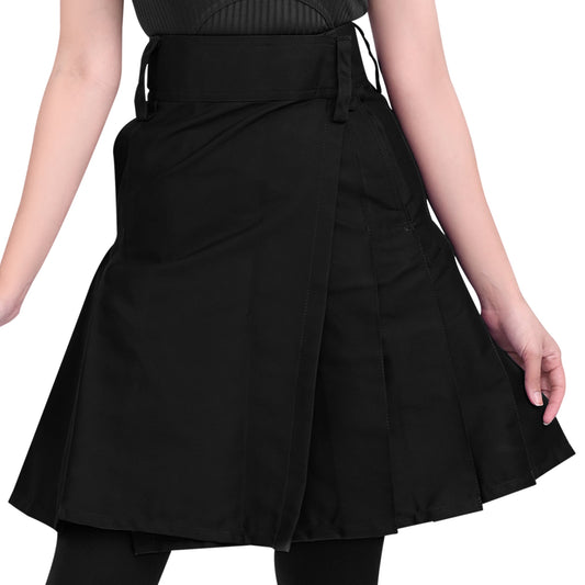 Raven Women Kilt - Black | Big & Tall