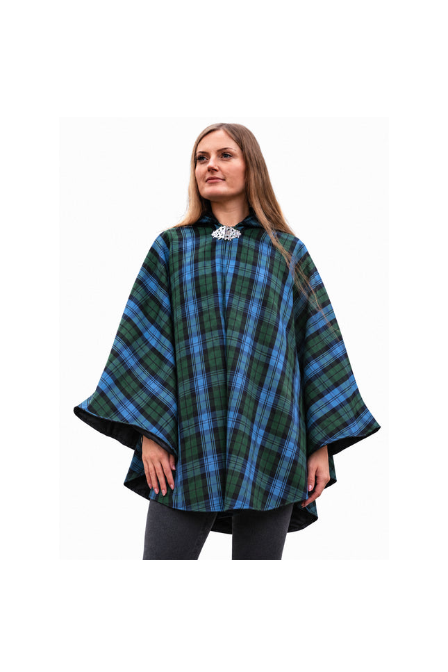 Women Tartan Cape - Ancient Campbell