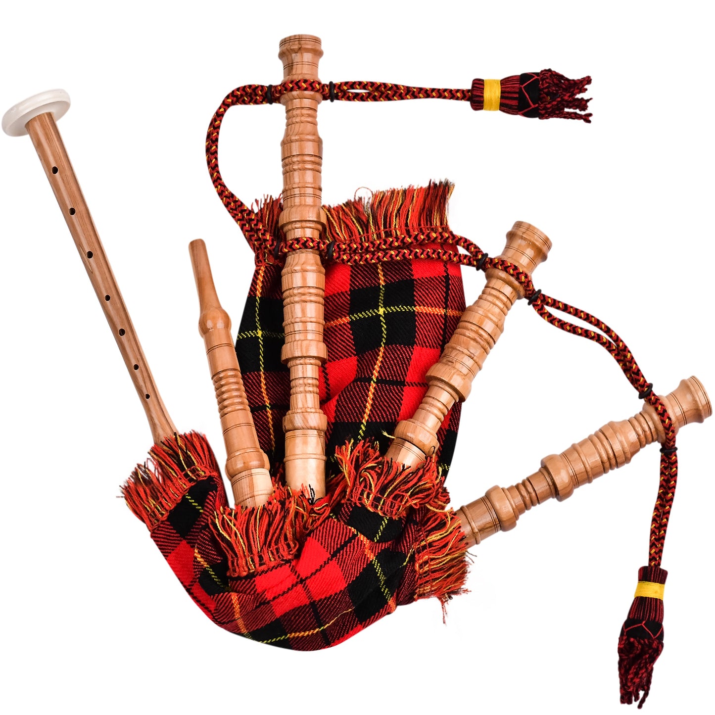 Mini Miniature Bagpipe - Rosewood Bagpipe for Beginners, Playable Gift | Wallace