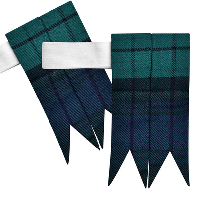 Tartan Kilt Flashes | Black Watch