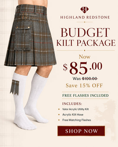 Valor Acrylic Kilt Bundle Lite | Mackenzie Weathered