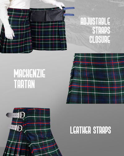 Acrylic Kilt | 16oz MacKenzie Tartan Kilt