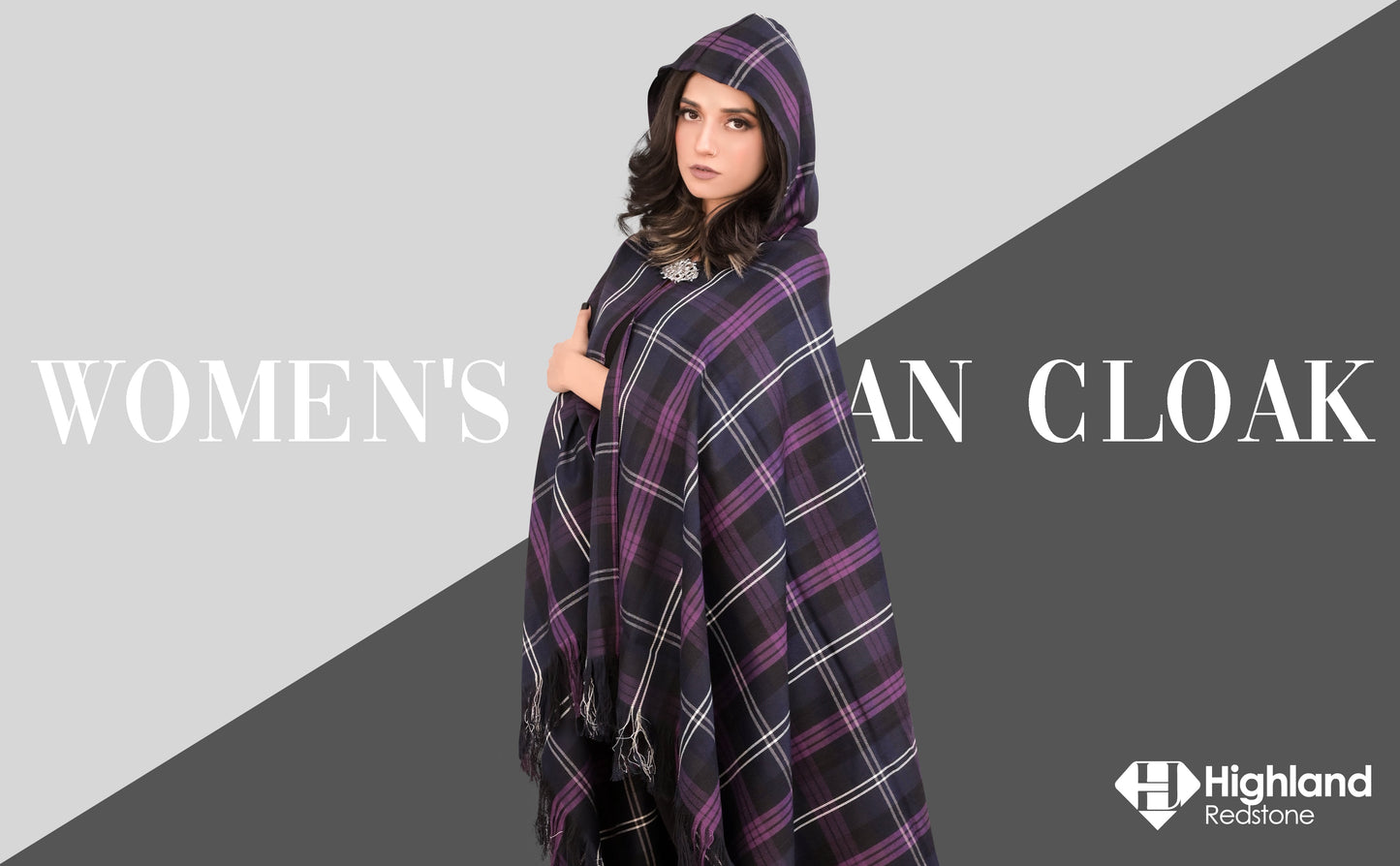 Women Tartan Cloak (Heritage Of Scotland)