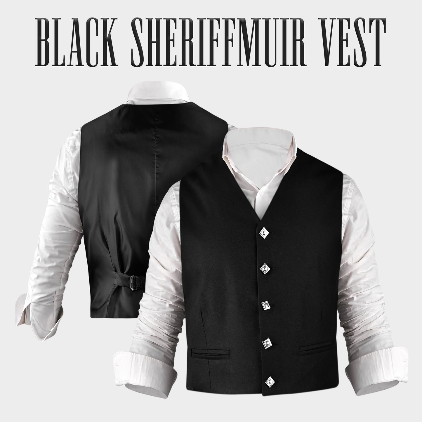 Black Sheriffmuir Jacket & Vest