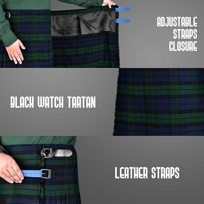 Acrylic Kilt | 16oz Black Watch Tartan Kilt