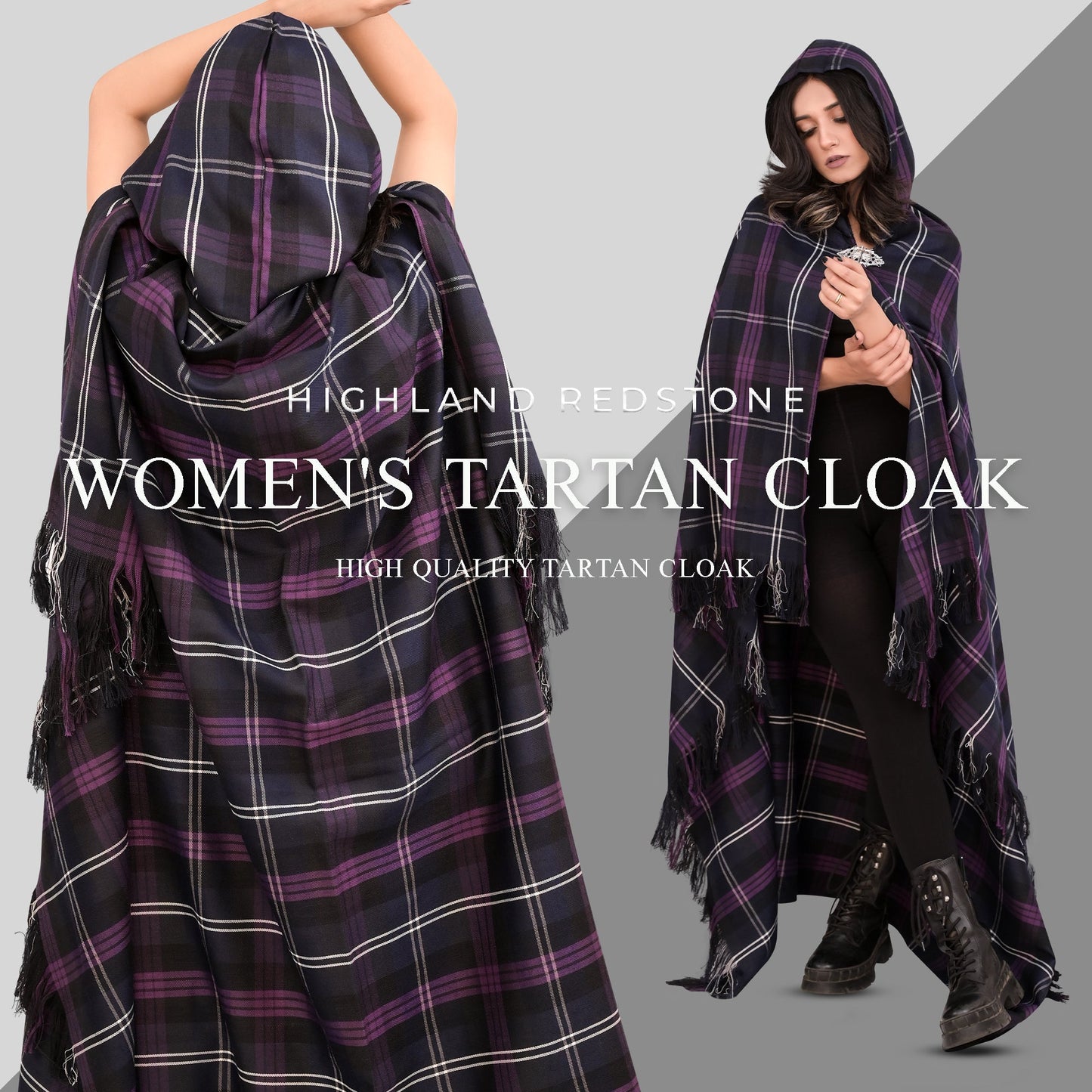 Women Tartan Cloak (Heritage Of Scotland)