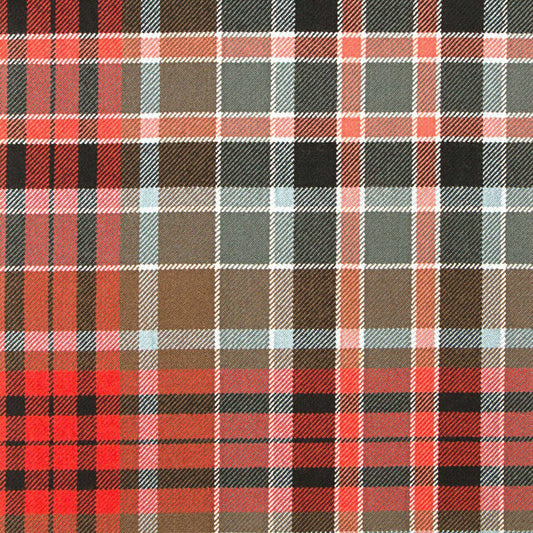 Gordon Weathered Red Tartan Kilt featuring the iconic weathered red, yellow, and green pattern of the Gordon Clan, made from high-quality wool.