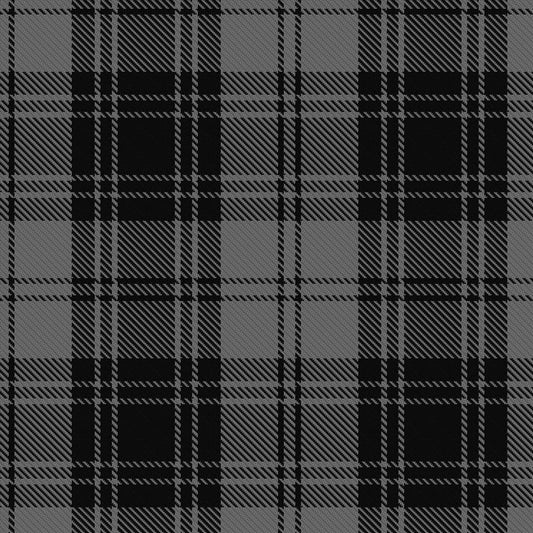 Gray Douglas Tartan Kilt showcasing the classic gray, black, and white pattern of the Douglas Clan, made from high-quality fabric.