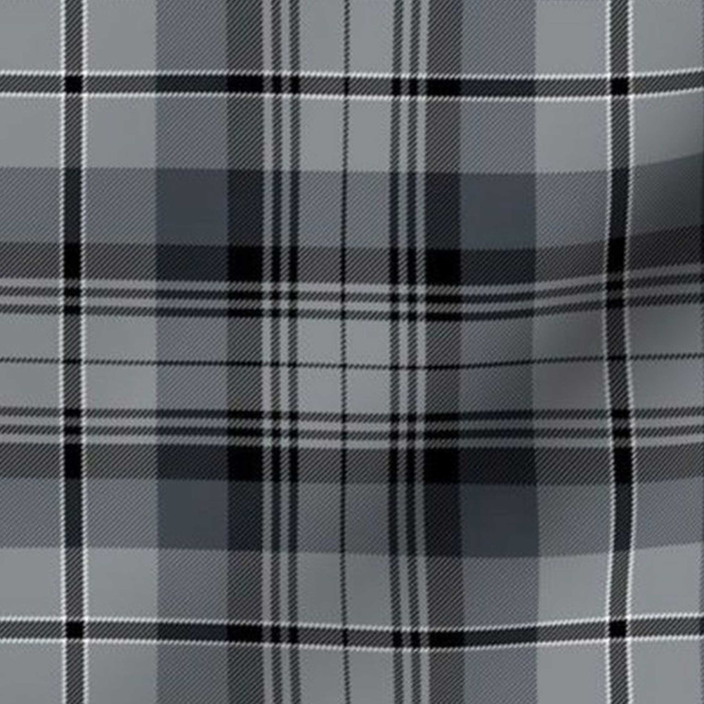 Gray Hamilton Tartan Kilt showcasing the classic gray, black, and white pattern of the Hamilton Clan, made from high-quality fabric.