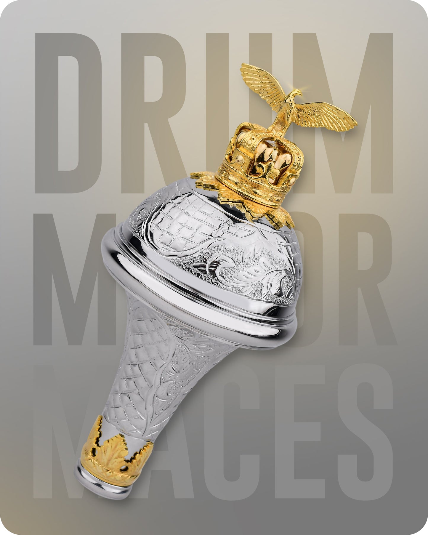 American Maces, Drum Major Maces (Eagle Head)