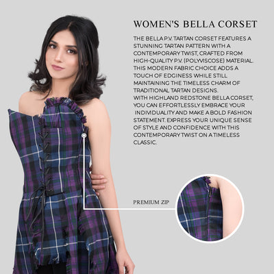 Bella Tartan Corset (Pride Of Scotland)