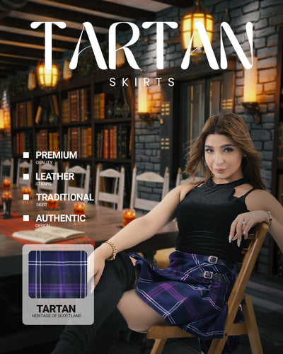Women's Tartan Billie Skirt| Heritage of Scotland