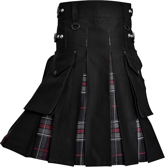 Spirit Of Bruce Hybrid Utility Kilts for Men  - Traditional Style with Modern Functionality | Big & Tall