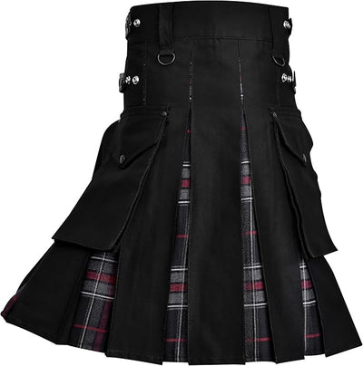 Spirit Of Bruce Hybrid Utility Kilts for Men  - Traditional Style with Modern Functionality | Big & Tall
