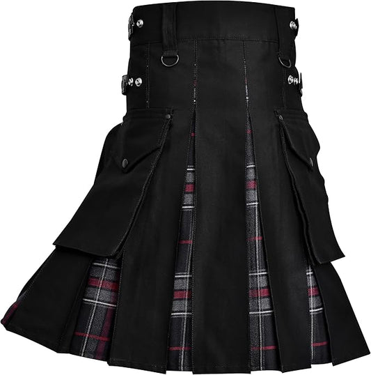 Spirit Of Bruce Hybrid Utility Kilts for Men  - Traditional Style with Modern Functionality | Big & Tall