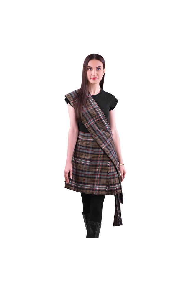 Women's Sash in Scottish National Weathered Tartan